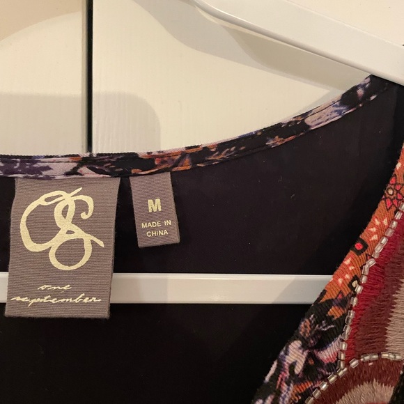 Anthropologie Long Sleeve Dress- Patchwork Multicolored - Picture 5 of 5